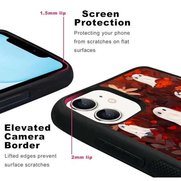 Phone 14 Plus Case Small Spooky Halloween - Picture 3 of 5